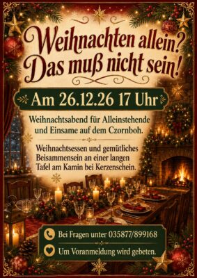Weihnachten gemeinsam auf dem Czorneboh